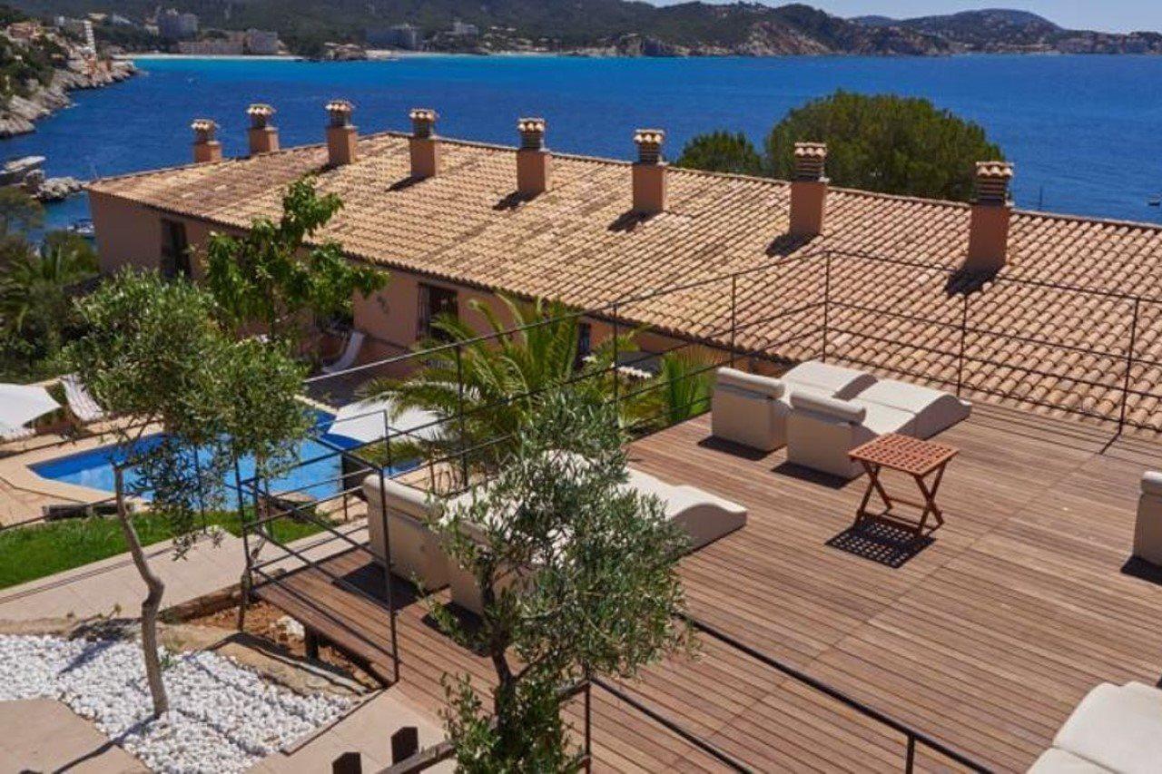 Hotel Petit Cala Fornells Peguera Extérieur photo